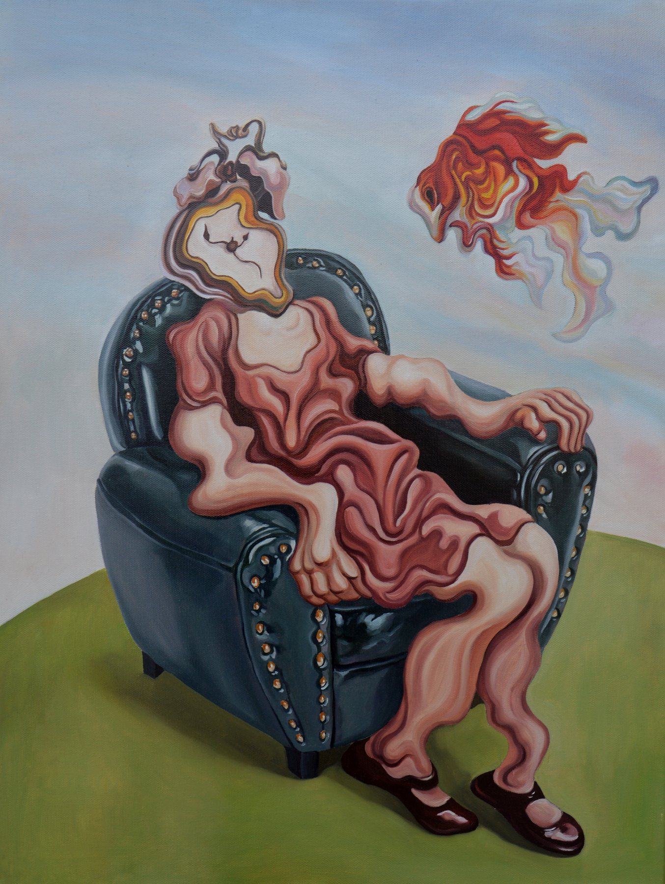 《对视》，卞维健作品