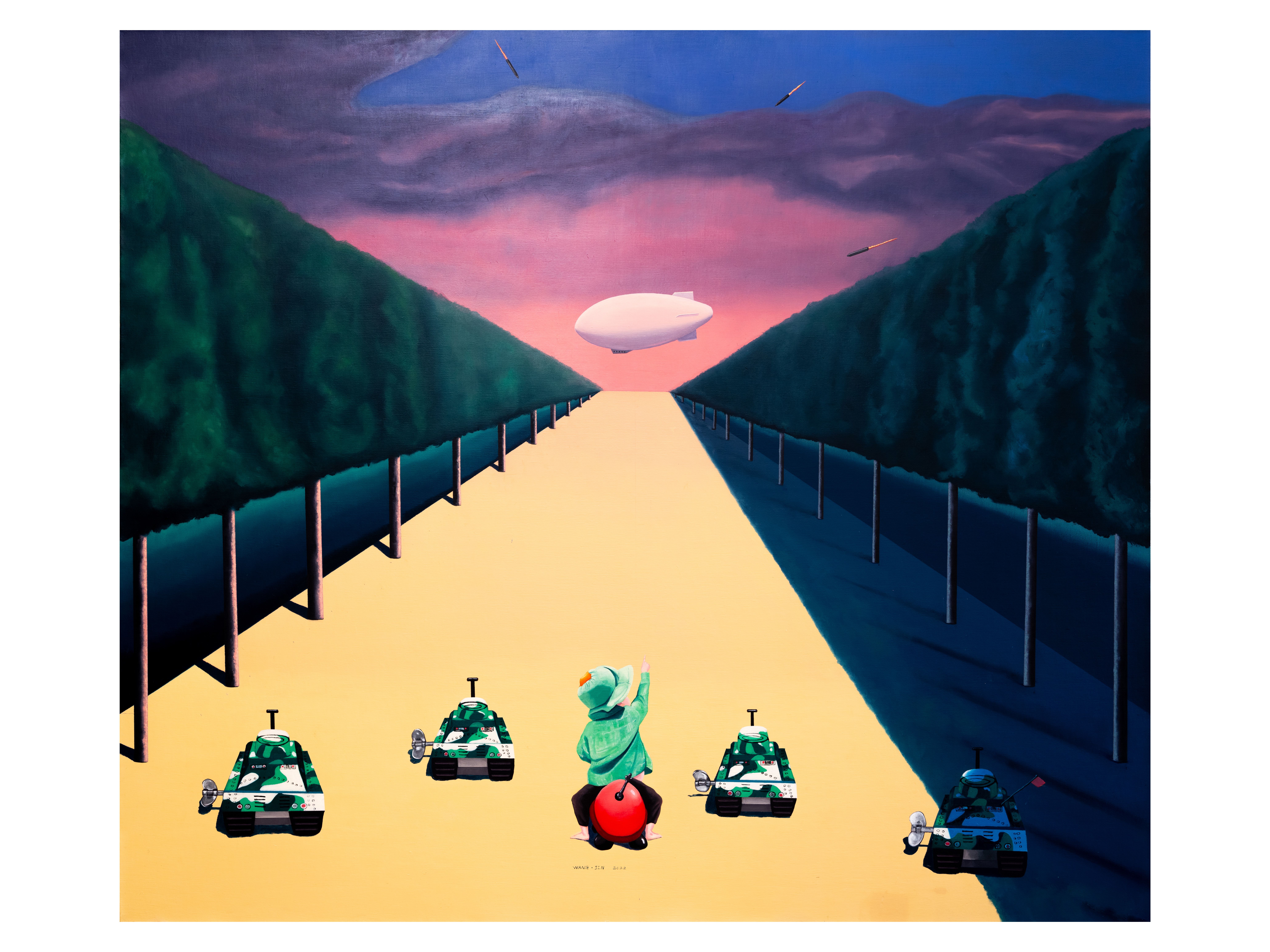 《他的世界no.6》，王晋作品